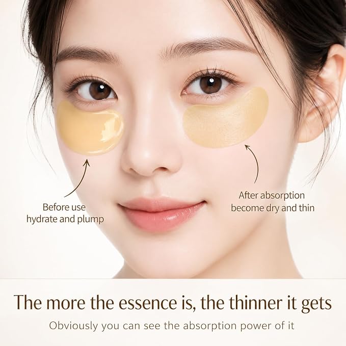 Avocado&Gold Eye Mask