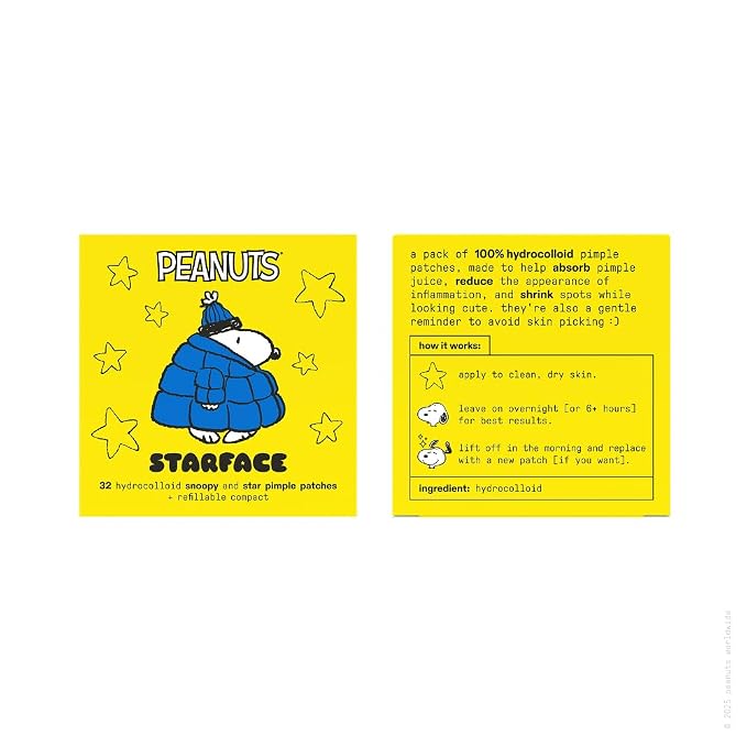 Big Blue Snoopy Compact Hydrocolloid