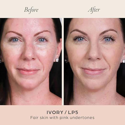 Ivory/LP5 - fair skin with pink undertones