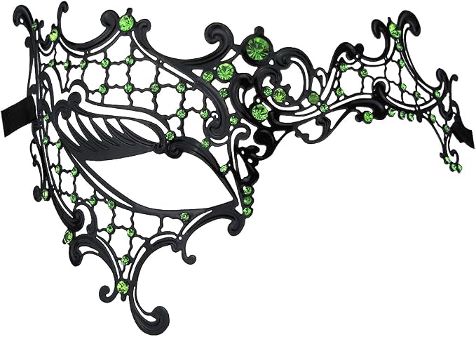 Black - Green Diamonds