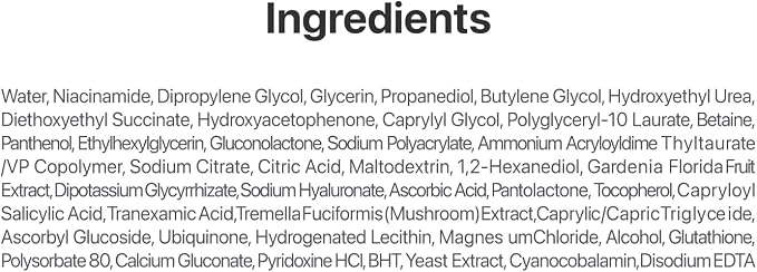 No.5 Vitamin-Niacinamide Concentrated