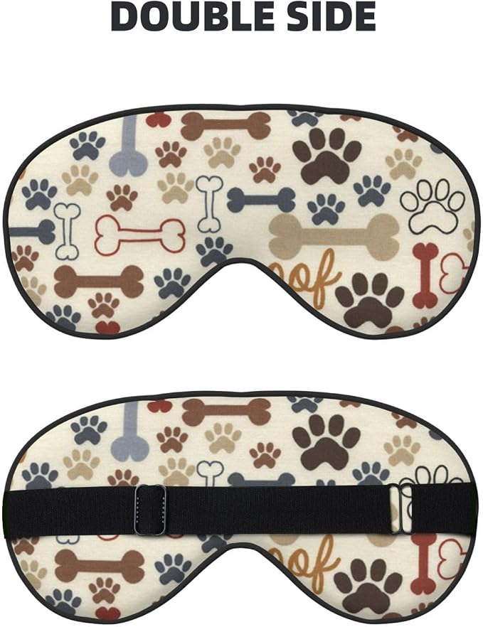 Dog Paw Prints Bones
