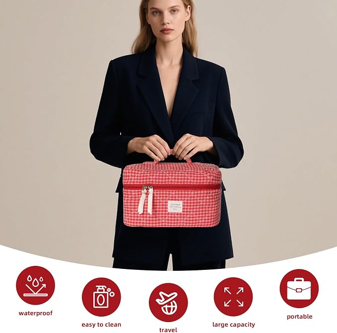 037Red Checkered