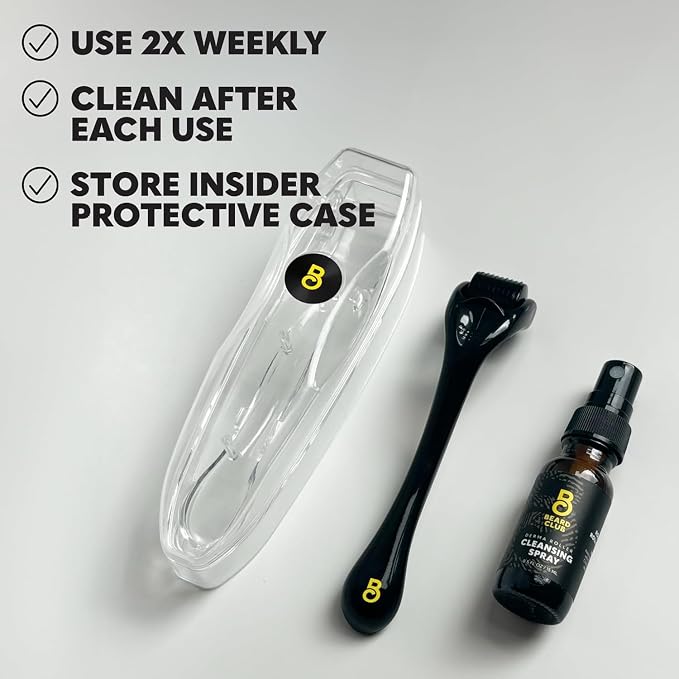 Derma Roller & Cleansing Spray