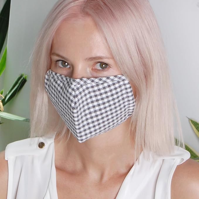 2-pack: Soft Black Check
