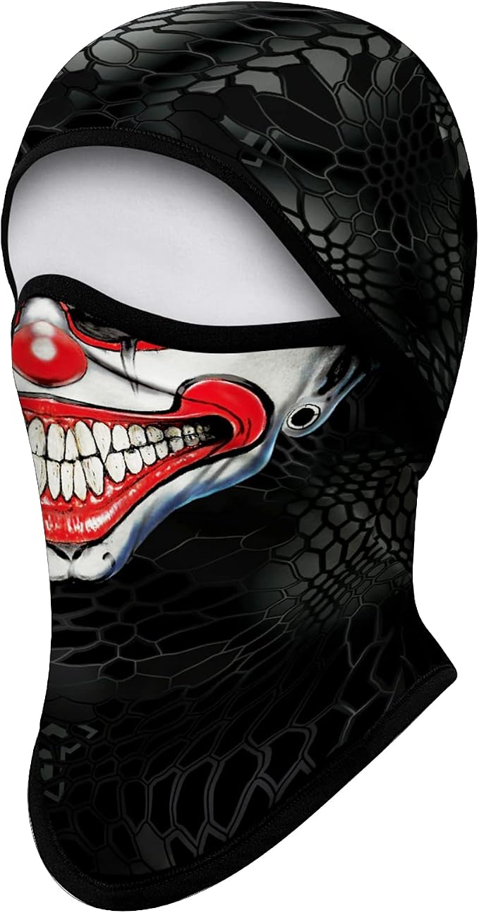 Clown Smile Face Red Nose