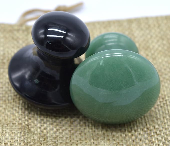2pcs(green+obsidian)