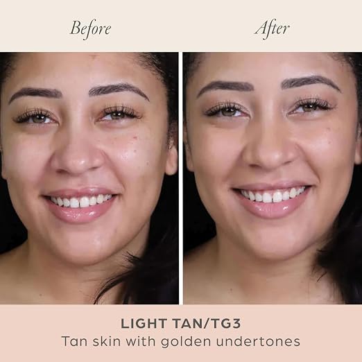 Light Tan/TG3 - tan skin with golden undertones