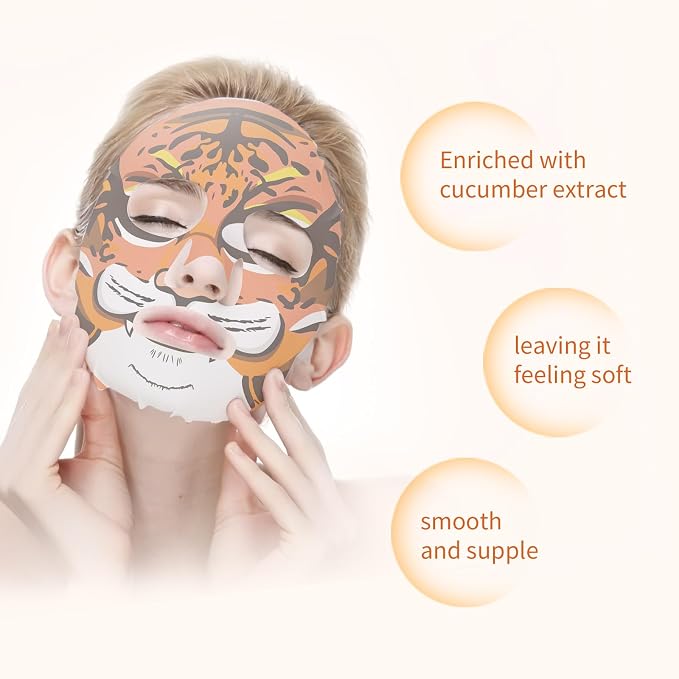Tiger Smoothing Face Mask