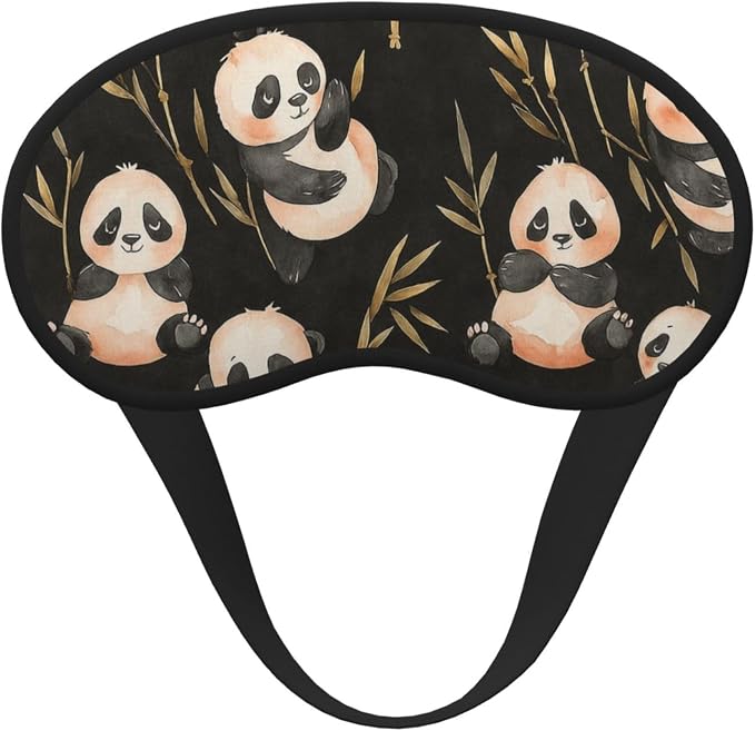 Cute Panda and Bamboo