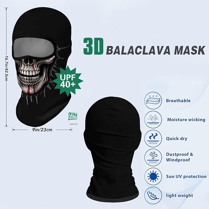 Skull Grey White Face Smile