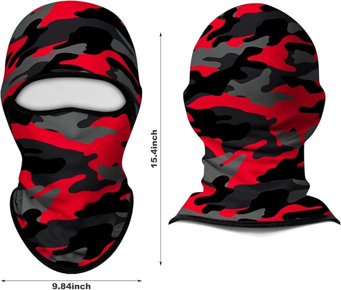 Camo Red Black