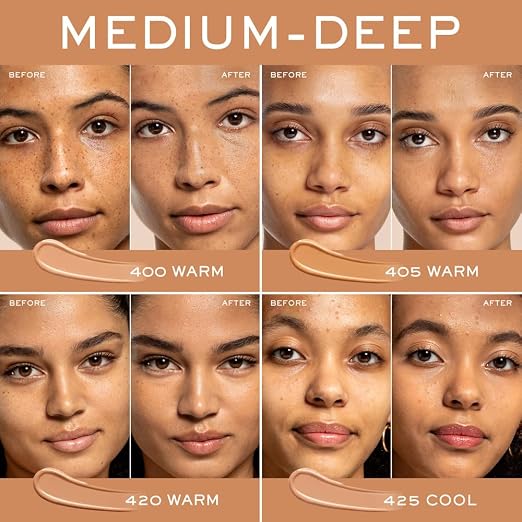 405W: For medium skin with warm/golden undertones