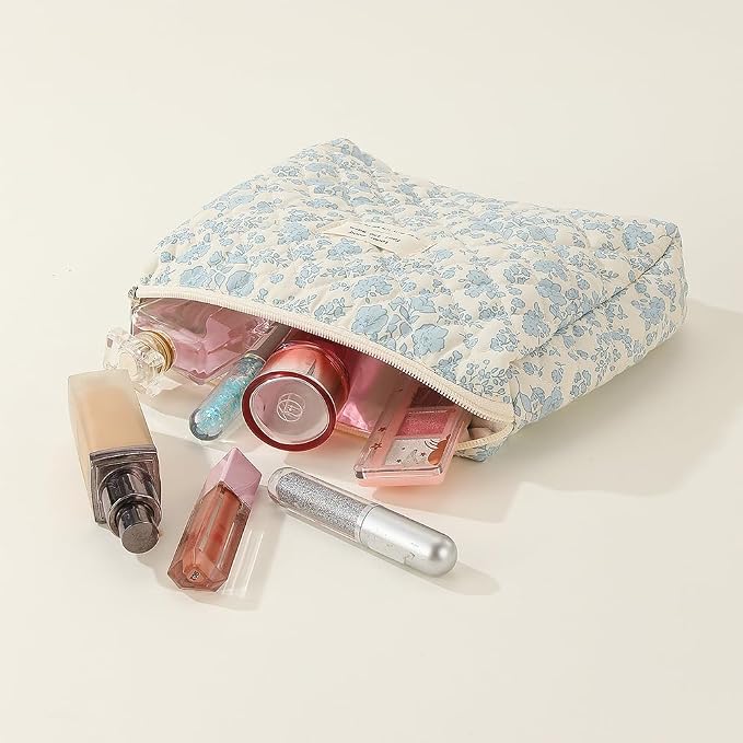B01-3pcs set-blue floral