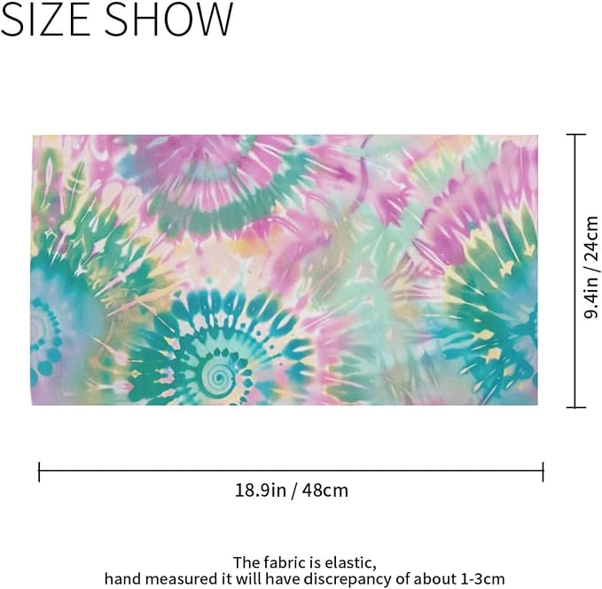 Tie Dye Light Green Pink