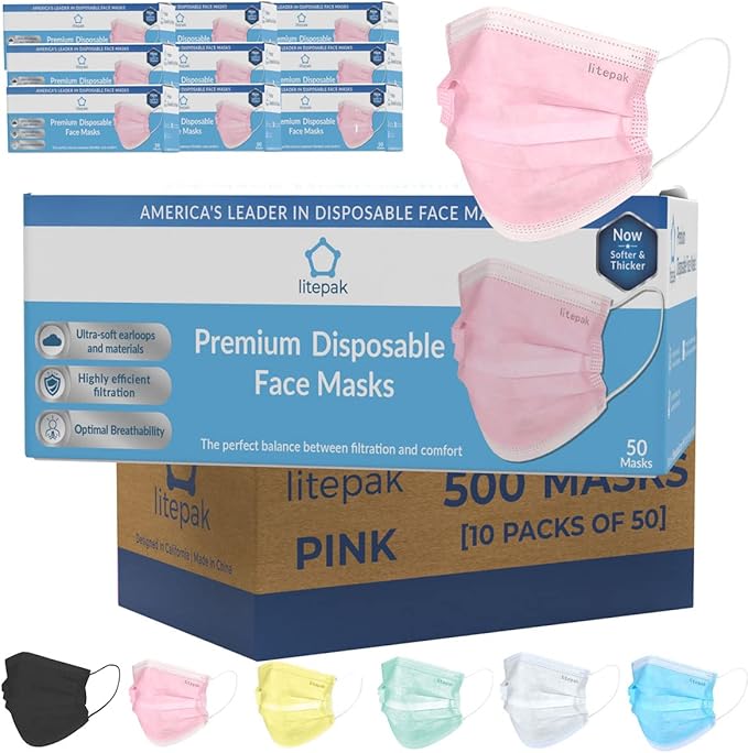 Pink-500pcs
