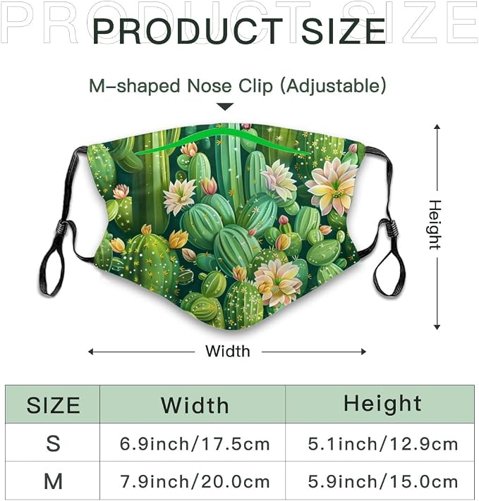 Summer Cactus Flower Pattern