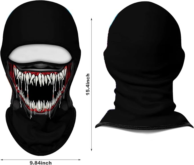 Skull Open Mouth With White Teeth