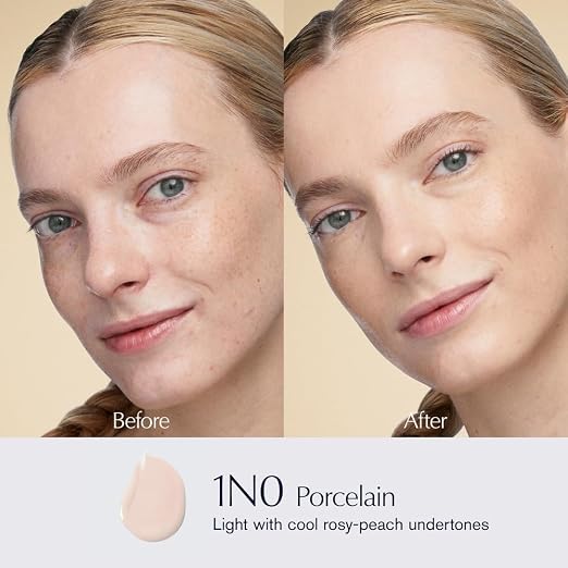 1N0 Porcelain - Light with cool rosy-peach undertones