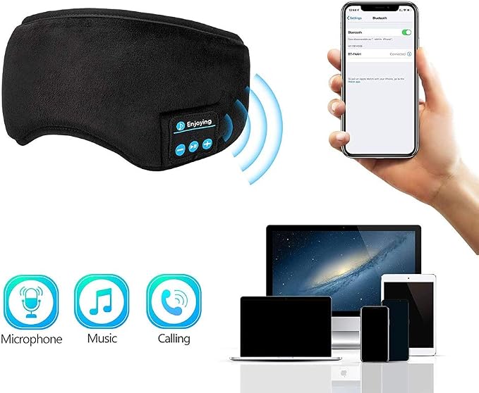 Black Sleep Mask