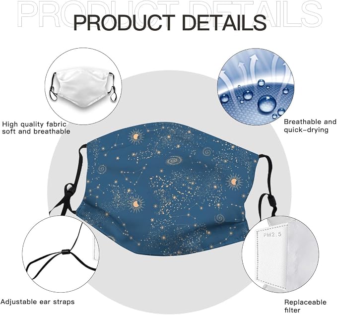 Funny Moon Star Space