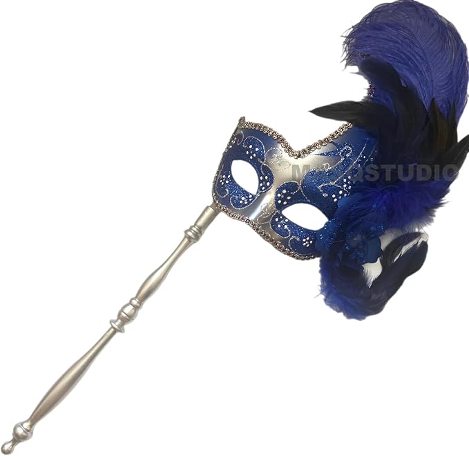 Blue Silver W Stick