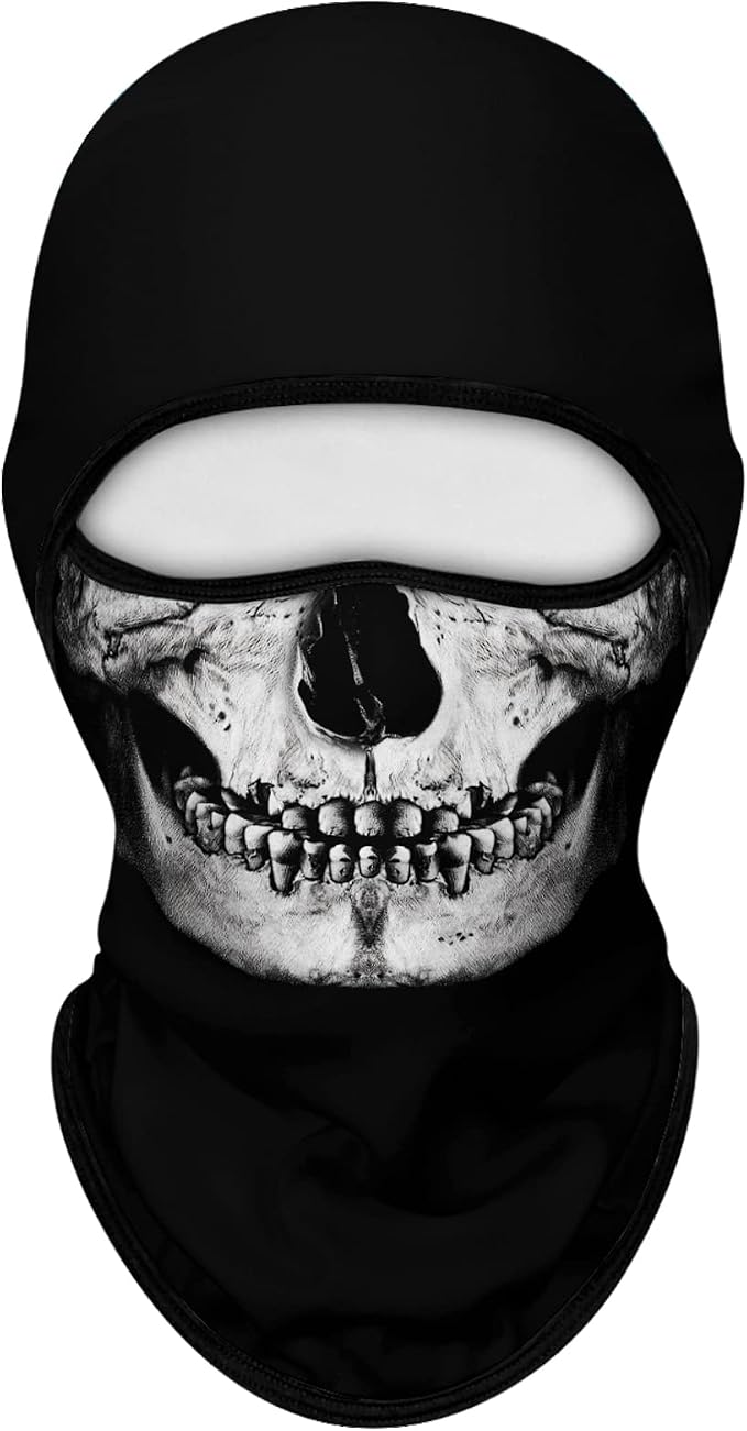 Skull Black Nose Two Long Teeth