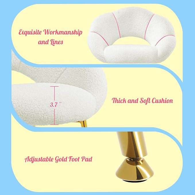 Gold & White