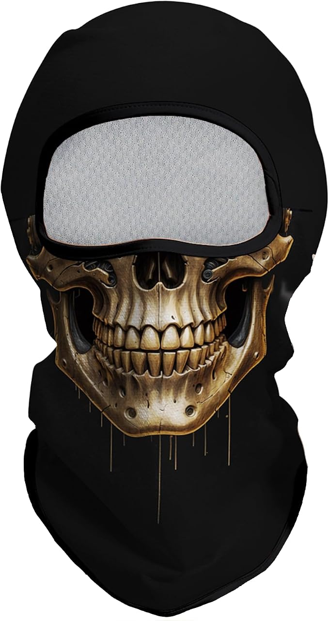Skull Khaki Face Smile