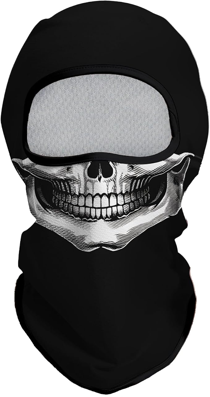 Skull White Face