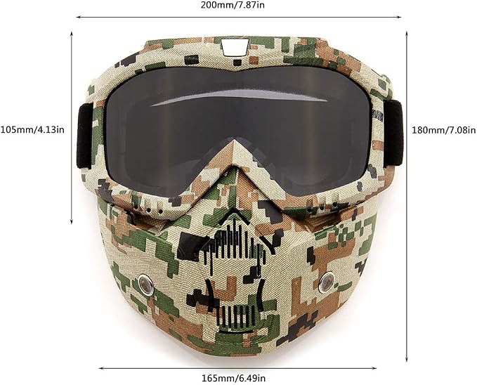 Mt-009-camo&gray Lens