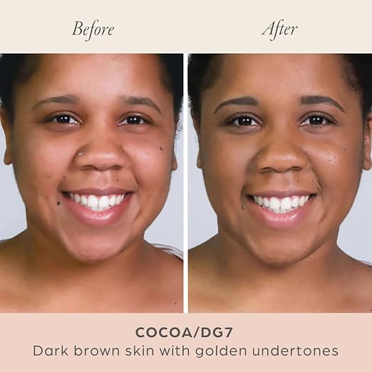 Cocoa/DG7 - dark brown skin with golden undertones