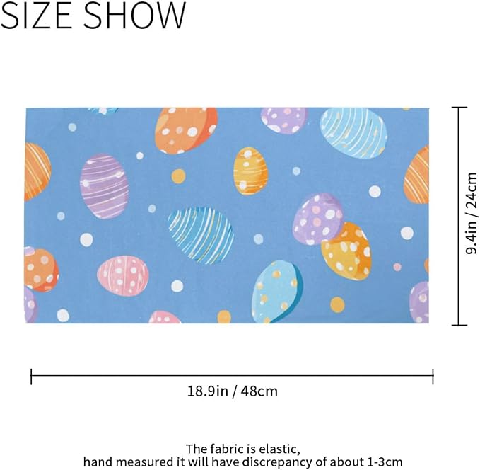 Blue Polka Dot Easter Egg