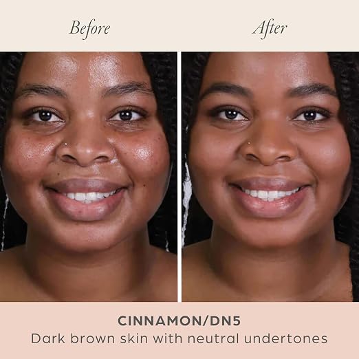 Cinnamon/DN5 - dark brown skin with neutral undertones