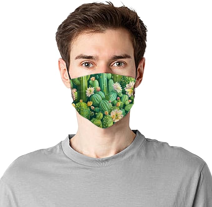 Summer Cactus Flower Pattern
