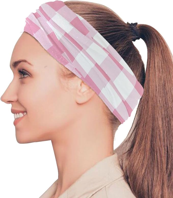 Pinks White Checkered