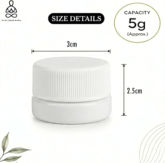 White Glass with White Lid
