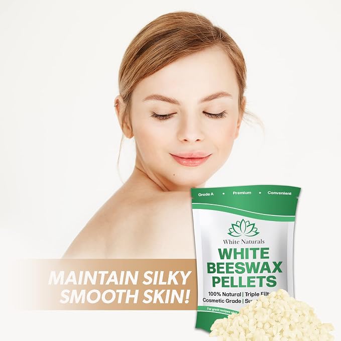 White Beeswax Pellets 5lb