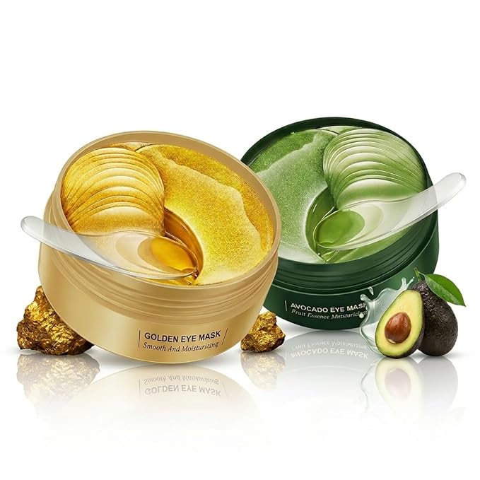 Avocado&Gold Eye Mask