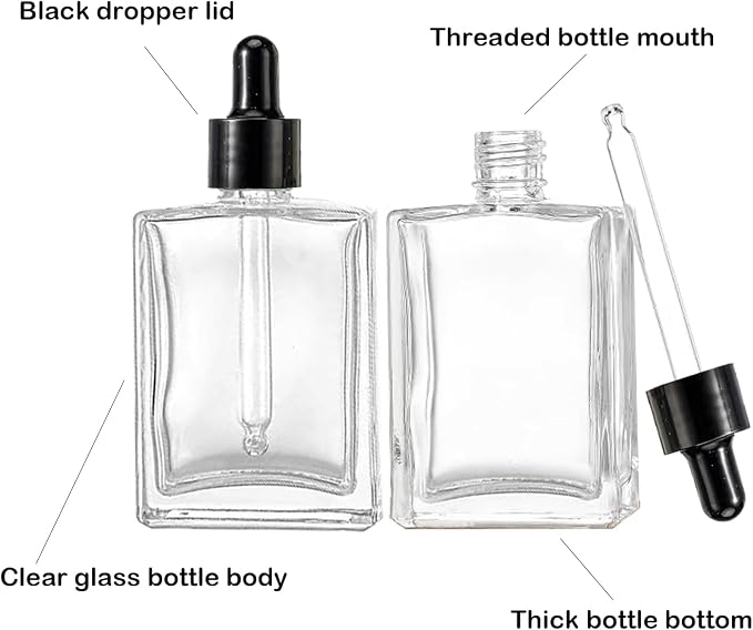 Clear-Black Cap
