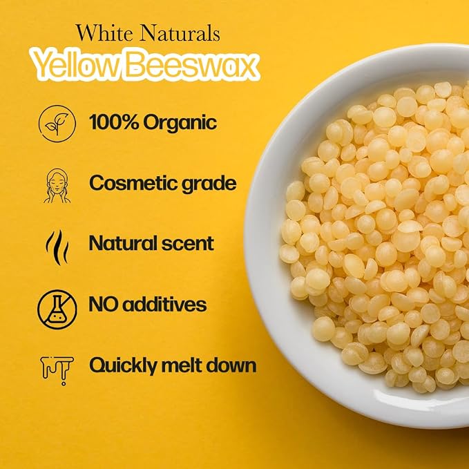 Yellow beeswax 1 lb