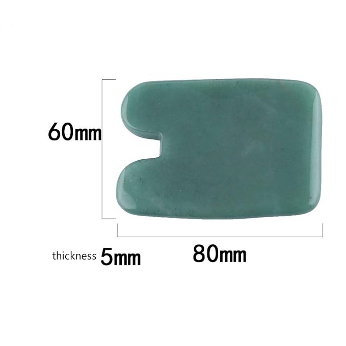 Concave Rose Green Aventurine