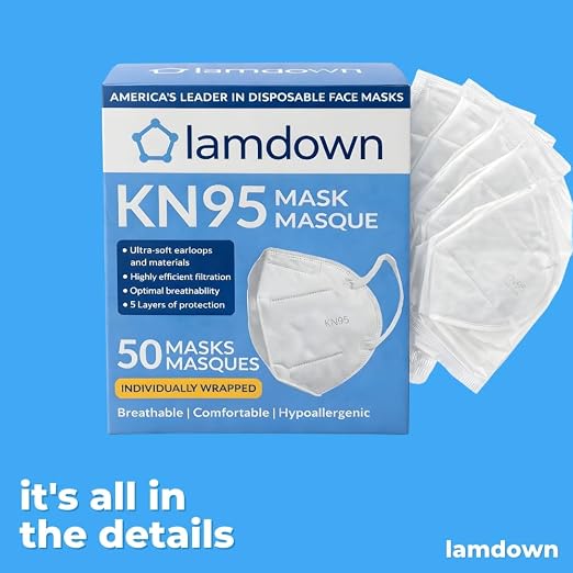 50 Masks (White)