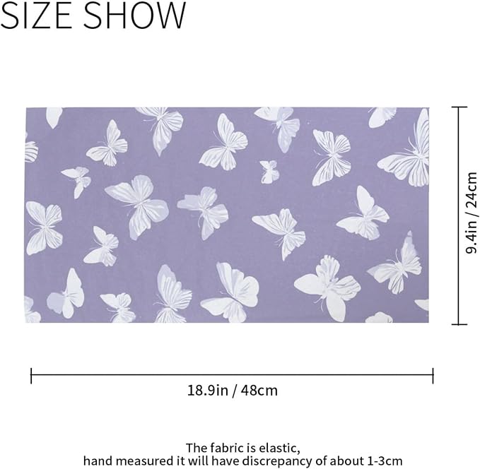 Purple Butterflies Motifs Variants
