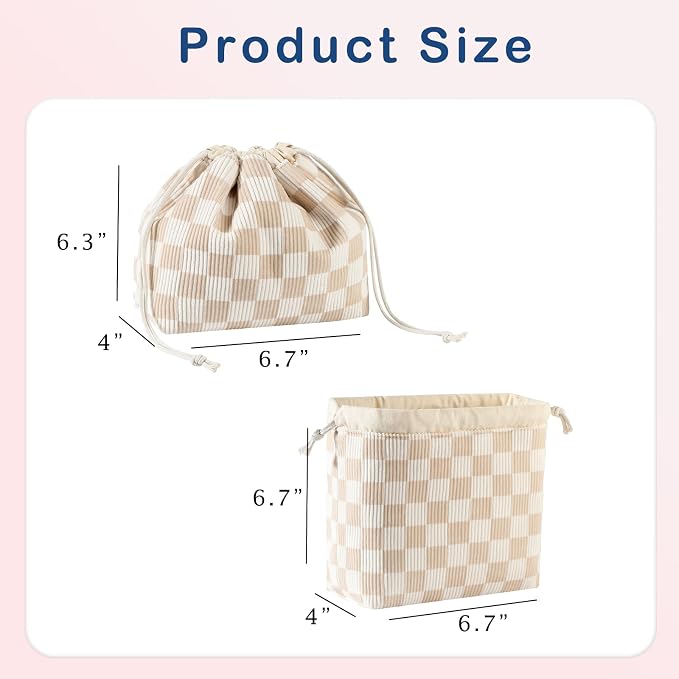 19 Beige Checker