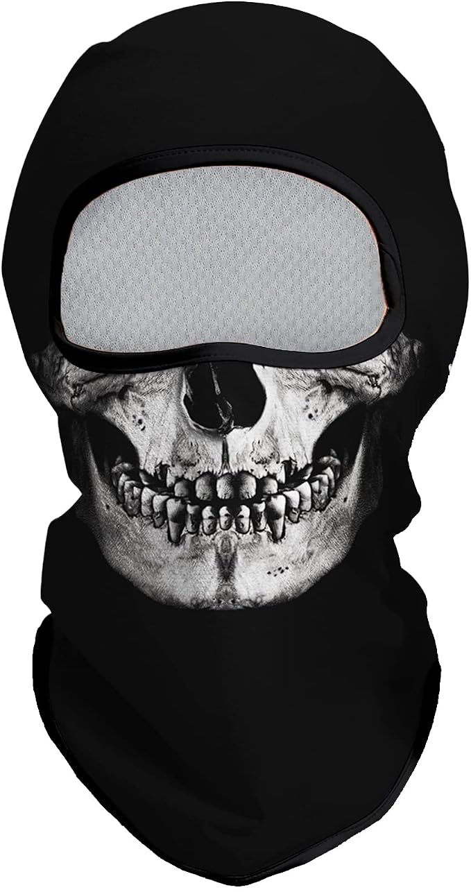 Skull Black Nose Two Long Teeth