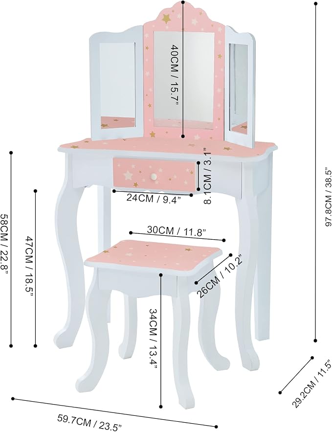 Pink / White