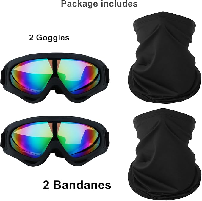 Black Frame/Multicolor Lens