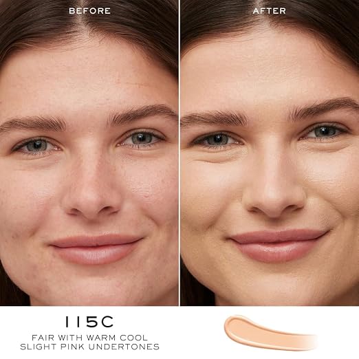 115C: For fair skin with cool/slight pink undertones