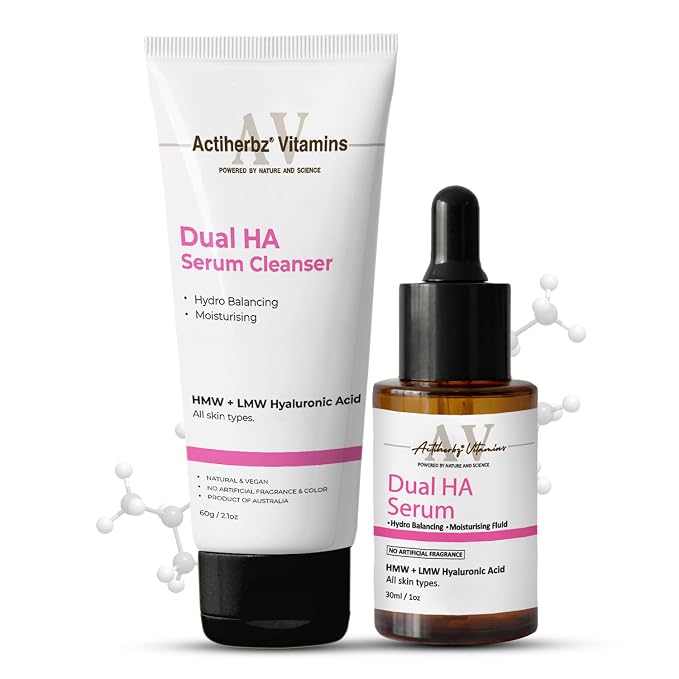 DUAL HA Cleanser 60 G-Serum-30 ML